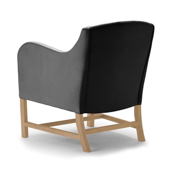 Carl Hansen KK43960 Mix Lounge stoel, geolied eiken/zwart leer
