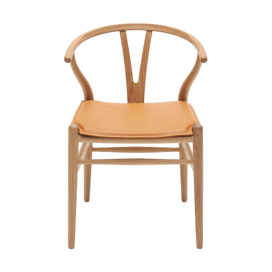 Carl Hansen Cushion For Ch24 Wishbone Chair, Gold Brown