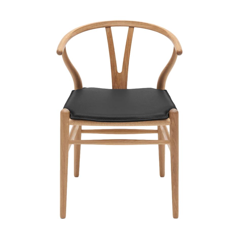 Carl Hansen Cushion For Ch24 Wishbone Chair, Black