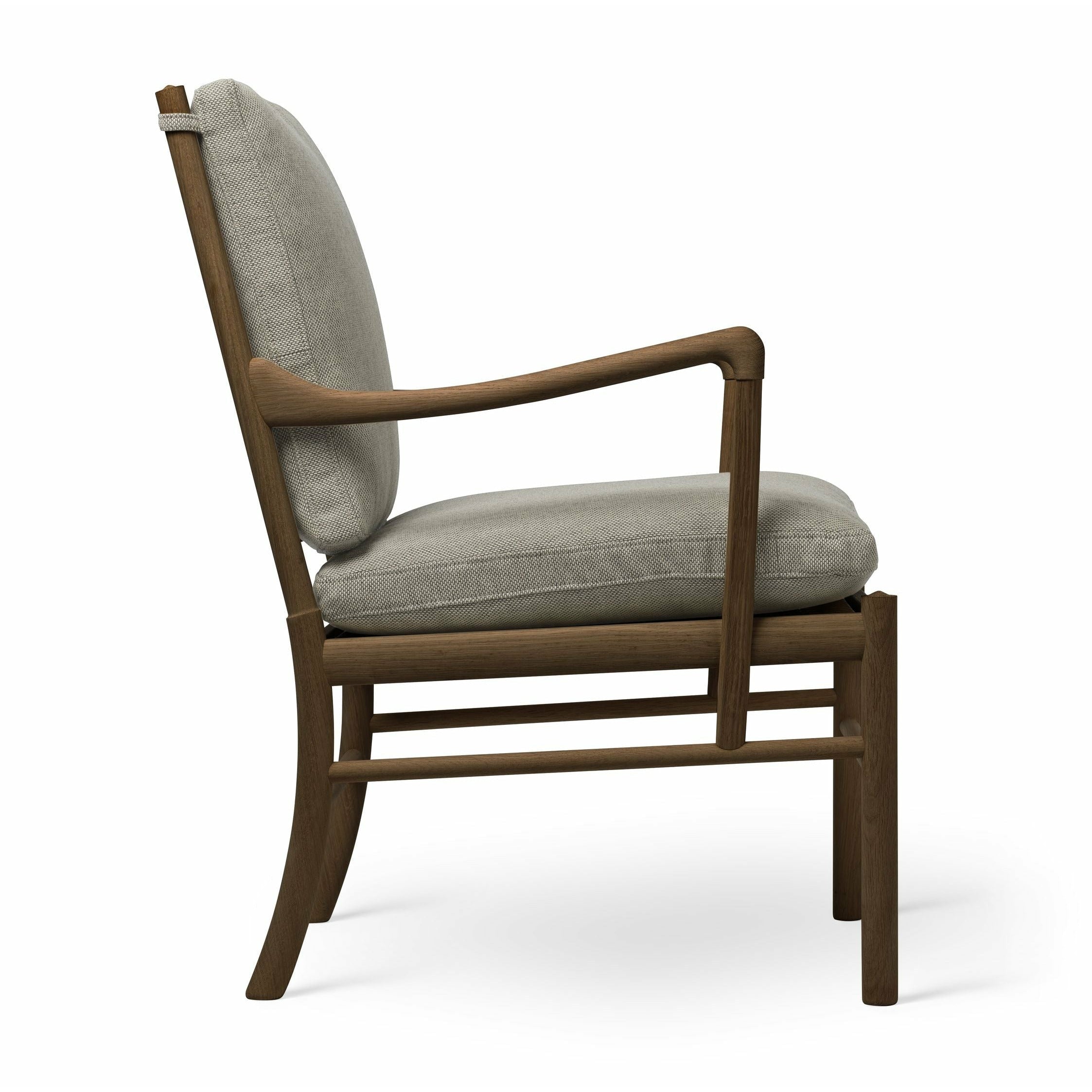 卡尔·汉森（Carl Hansen）OW149殖民椅橡木烟彩色油，羊毛0218