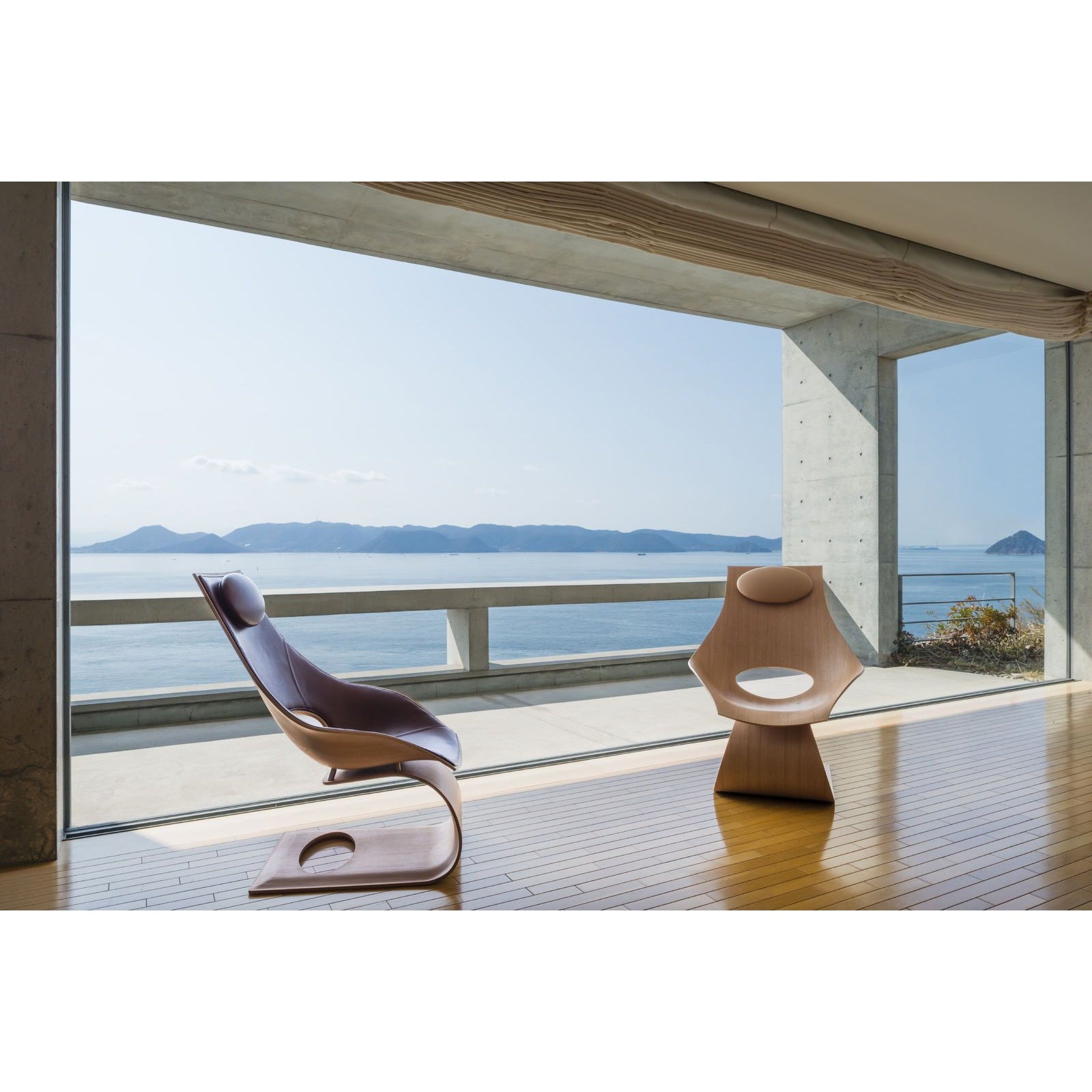 Carl Hansen Ta001p Dream Chair, Oilde Walnut/Brown Leather
