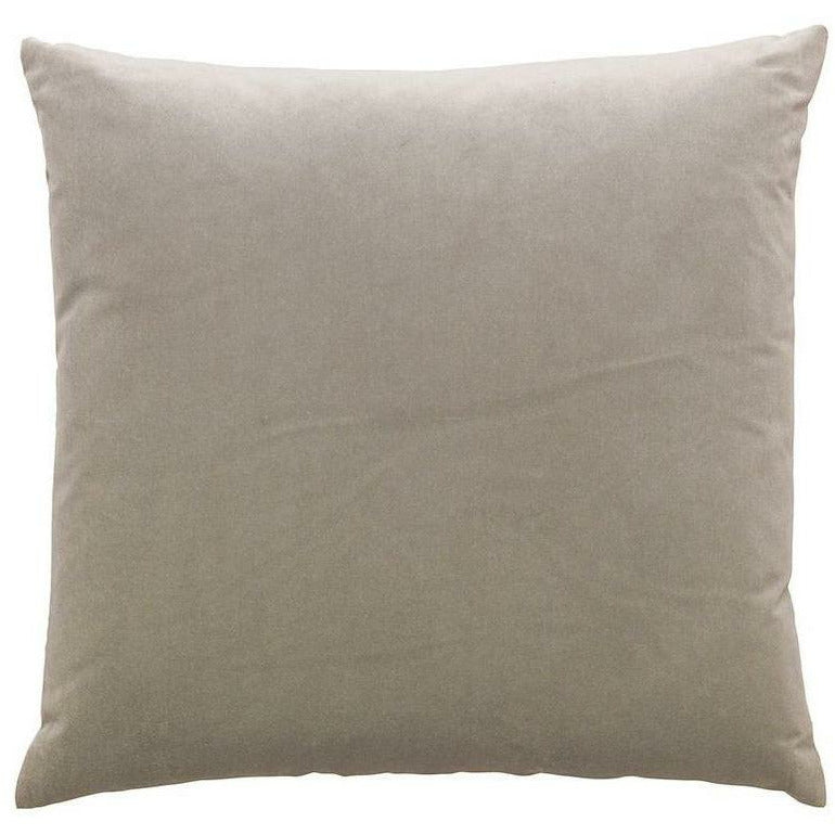Christina Lundsteen Basic Square Velvet Pillow, Chocolate