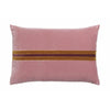 Christina Lundsteen Harlow Velvet Pillow, Old Rose/Caramel/Druss