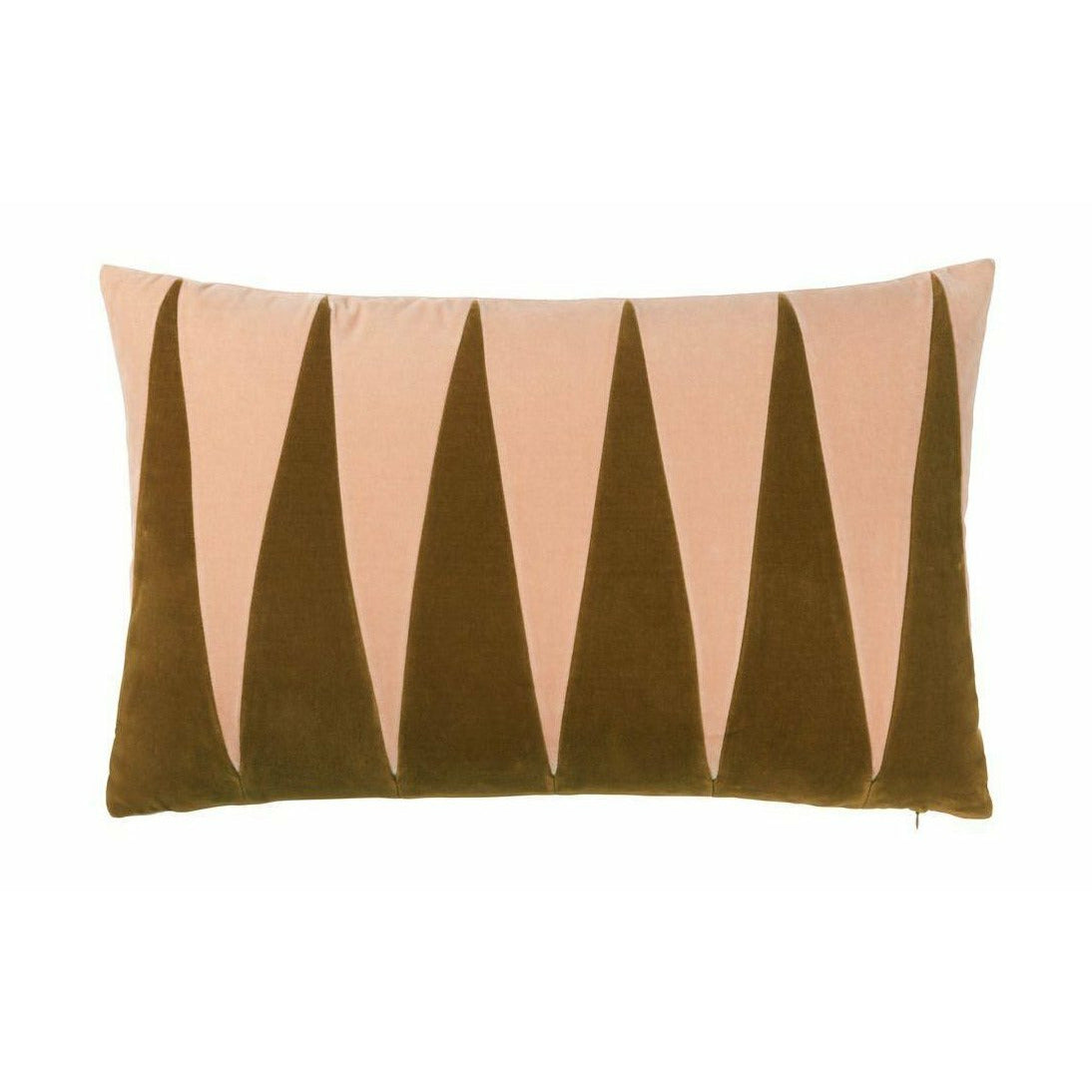 Christina Lundsteen Paula Velvet Pillow, caramel / plâtre