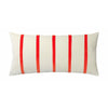 Christina Lundsteen Pippa Velvet Pillow, Sage/Tomato