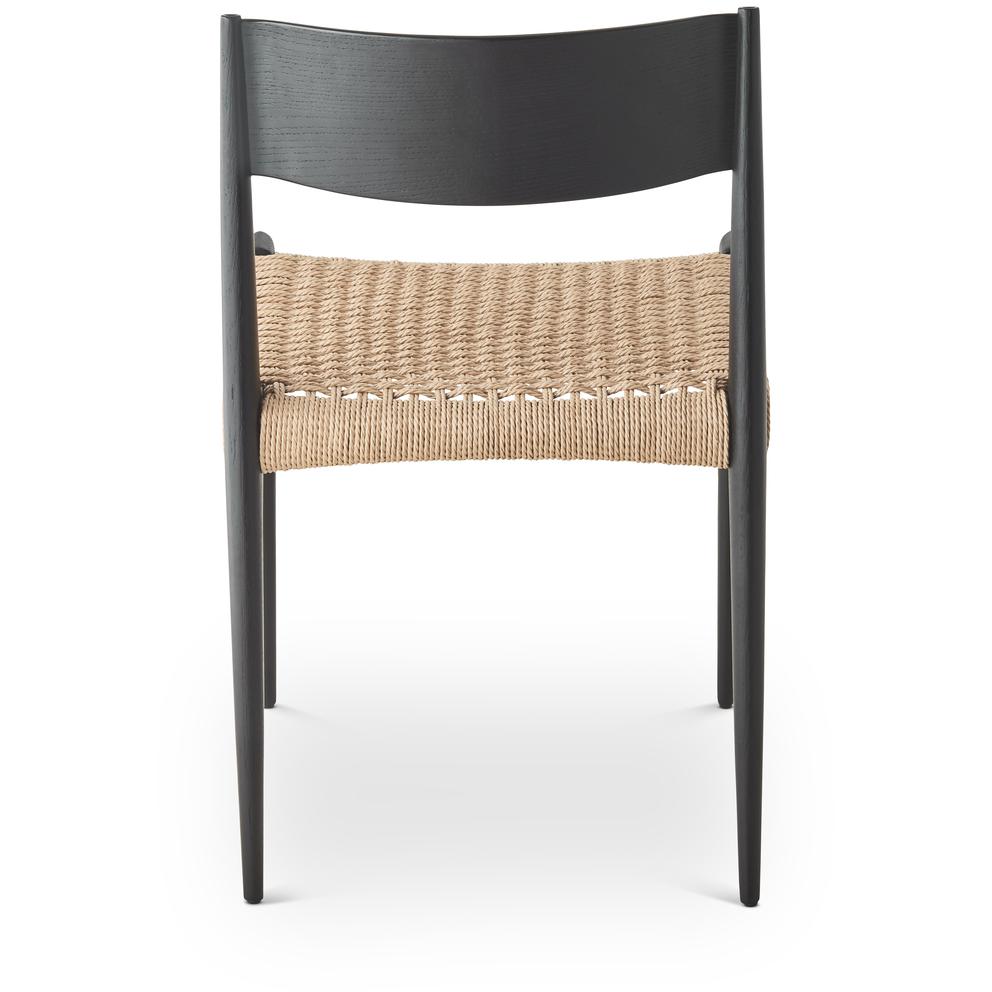 DK3 Pia餐椅橡木漆，黑色