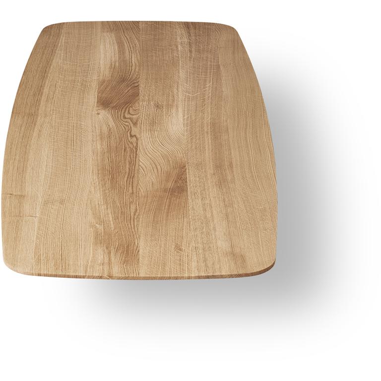 Dk3 Ten Side Table Oak Soaped, Lx H 150x40 Cm