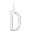 Design Letters Letters hanger a z 16 mm, zilver, d