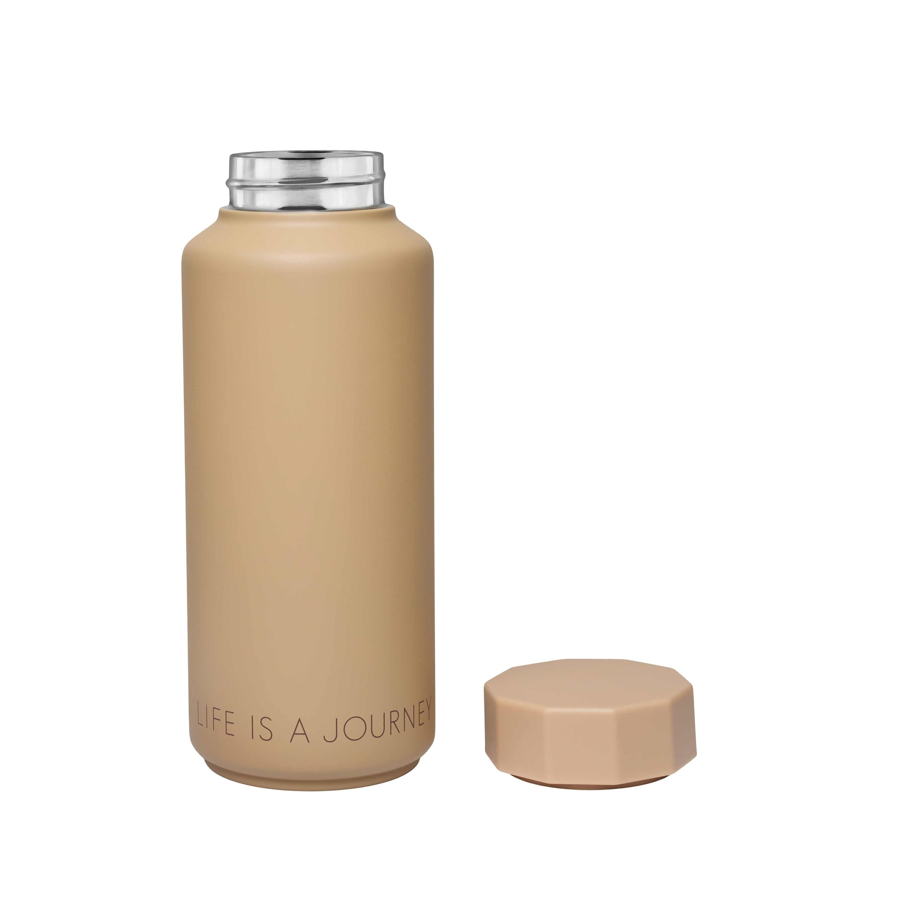 Design Letters Thermos Special Edition Life Is A Journey, Beige