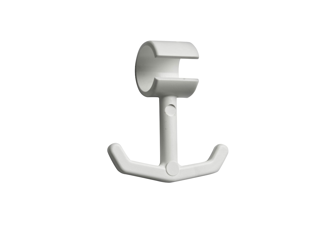 Essem Design Anchor Hook voor klassiek of Anna -pakketplank, wit