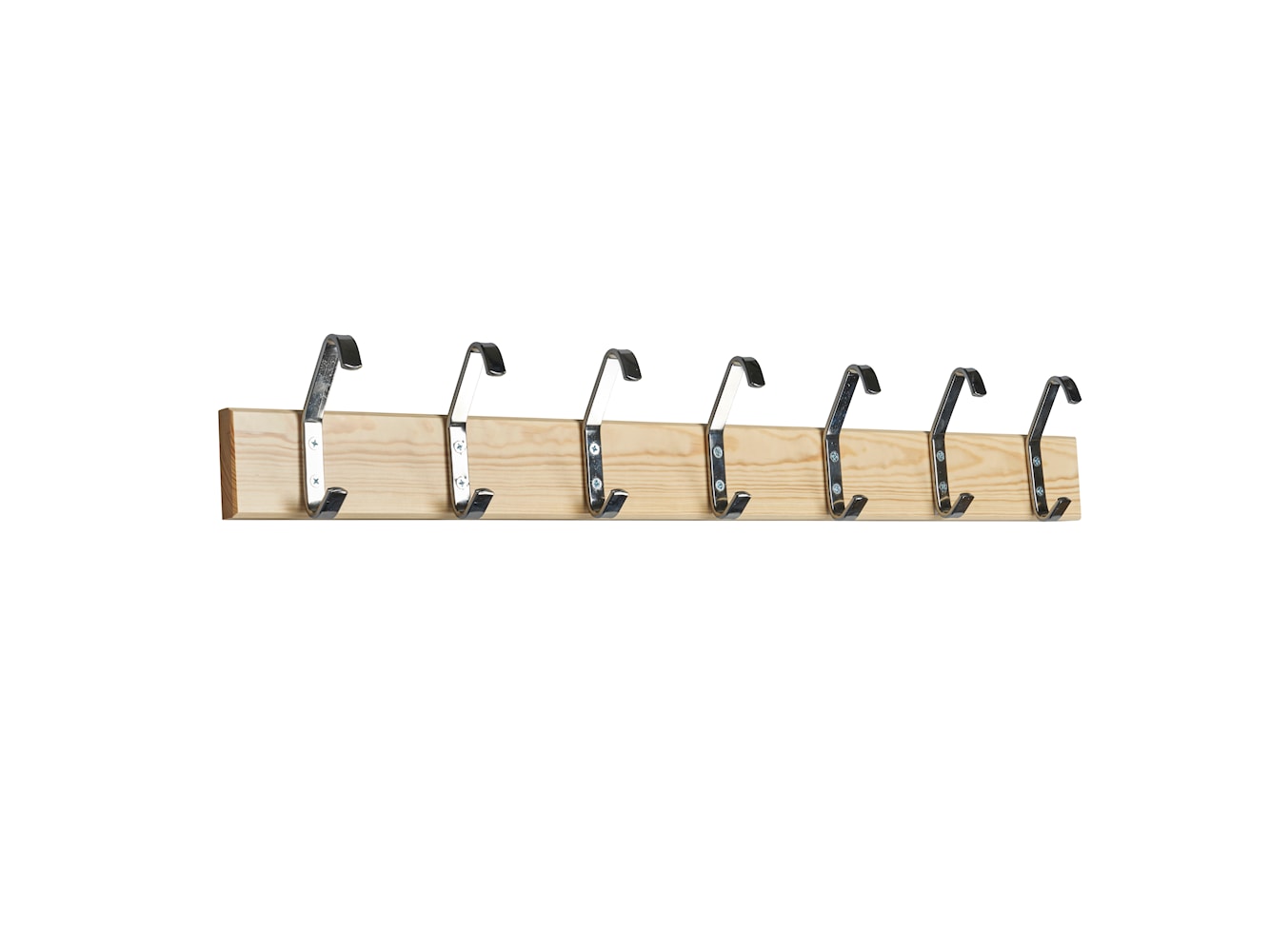 Essem Design Hook Strip 2 Hook Strip Pine 105 cm, krom