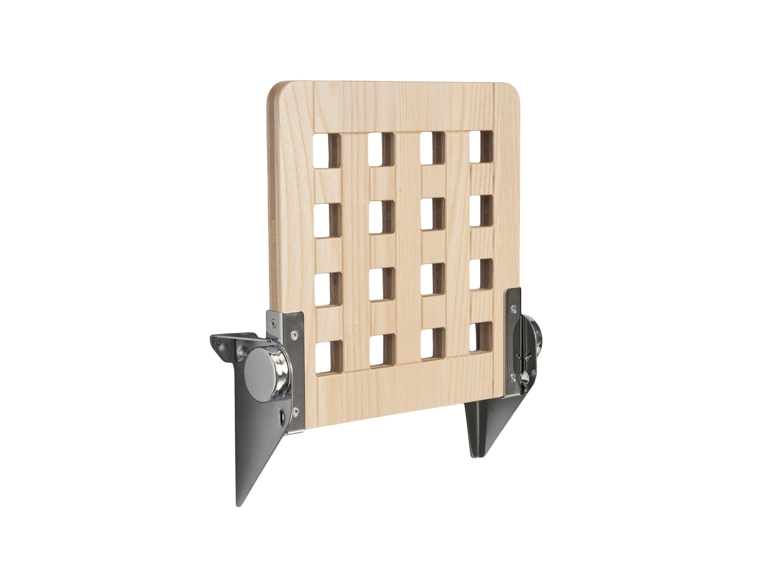 Essem Design Jaxon Wall Chair Esche-Gitteroptik, Chrom