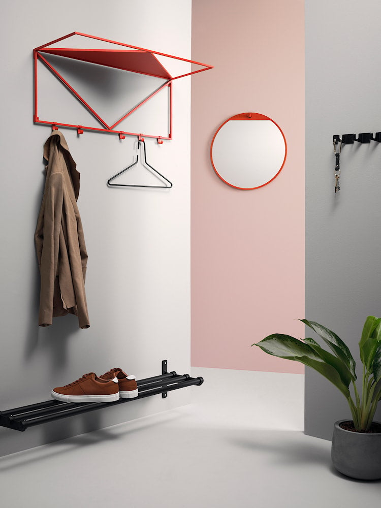 Hanger de triángulo de diseño de Essem, Chrome