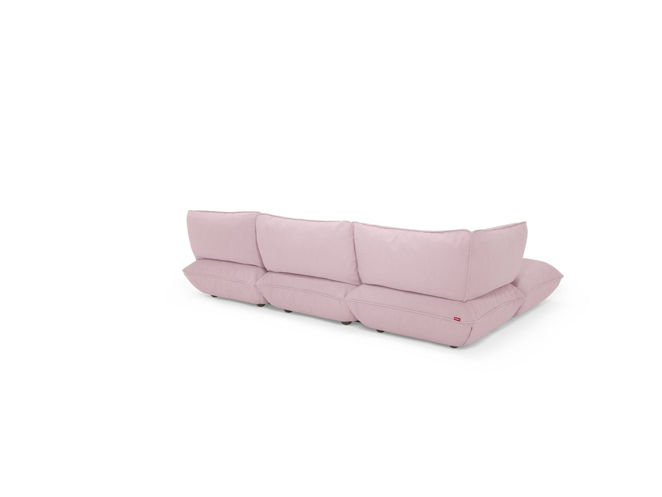 Fatboy Sumo Corner -sohva, kupla vaaleanpunainen