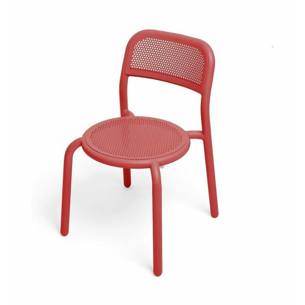 Fatboy Toni stol, industriel rød (2 stk)