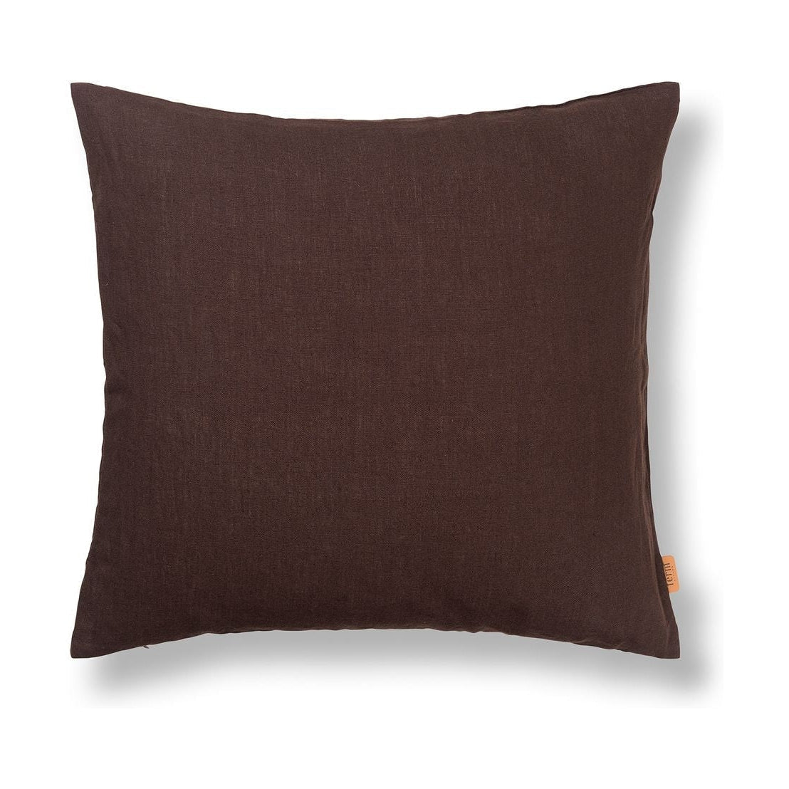 Ferm Living Linen Pillow, Chocolade