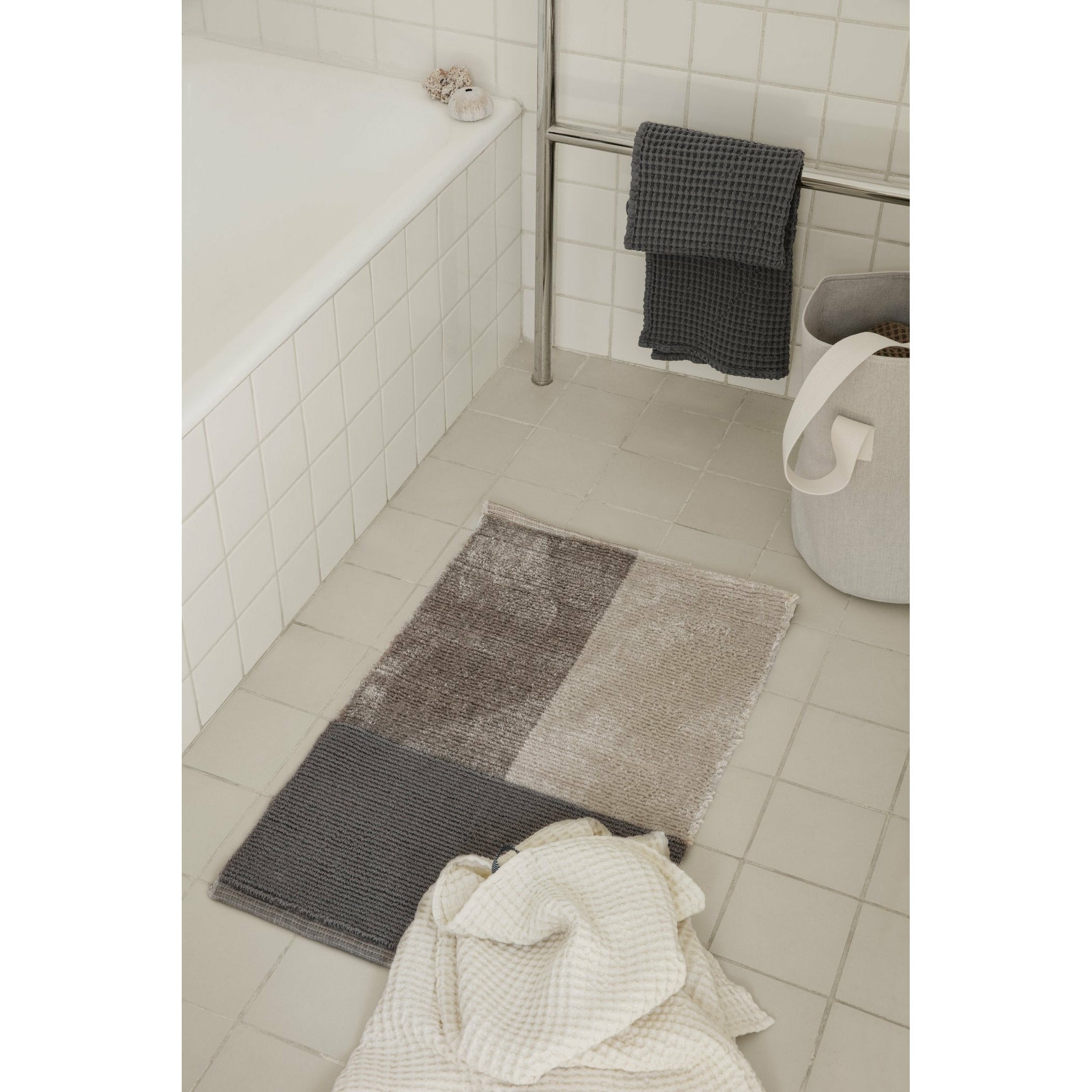 Ferm Living Pile Bathroom Mat, Brown
