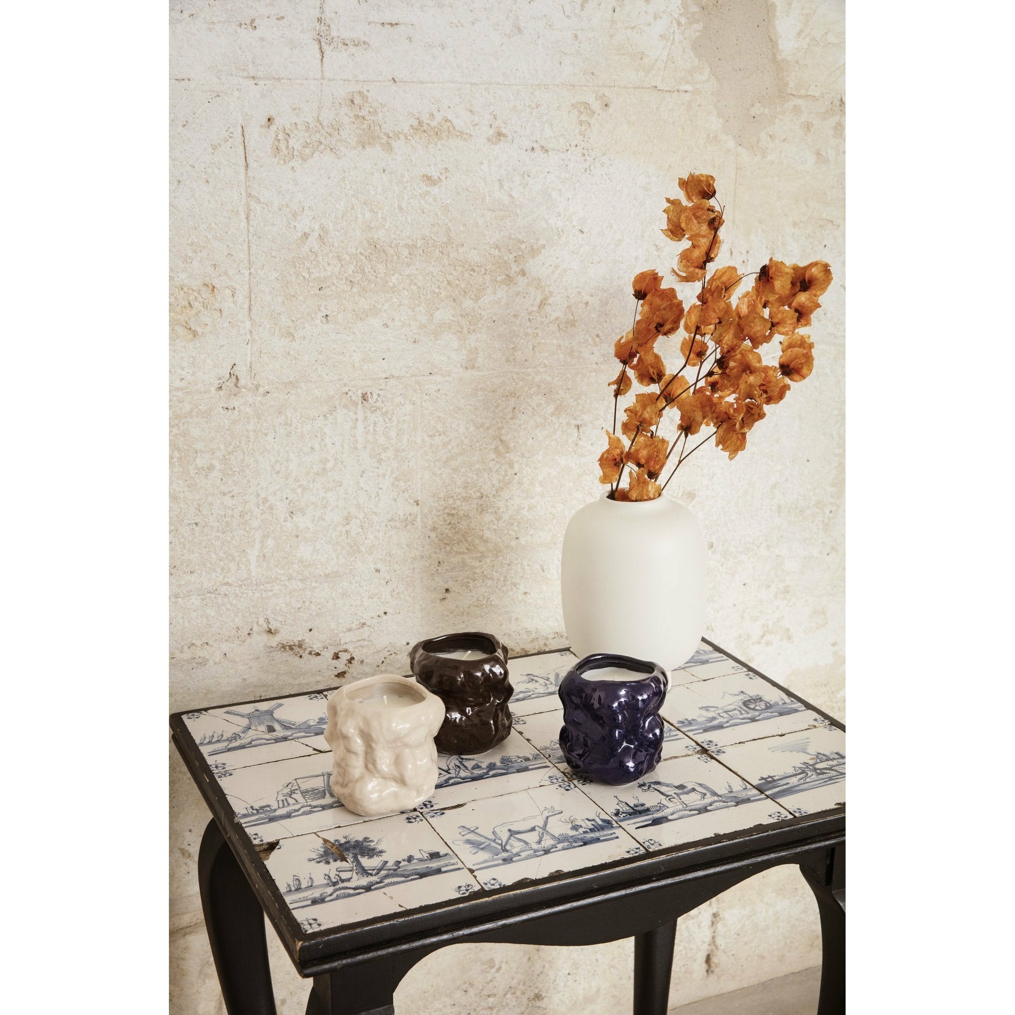 Ferm Living Tuck Vase, Rouge Brun