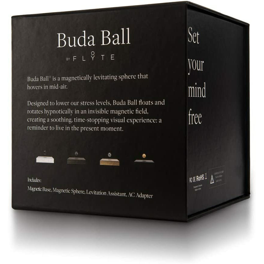 Flyte Boule Buda, chêne de plaque / balle chromée