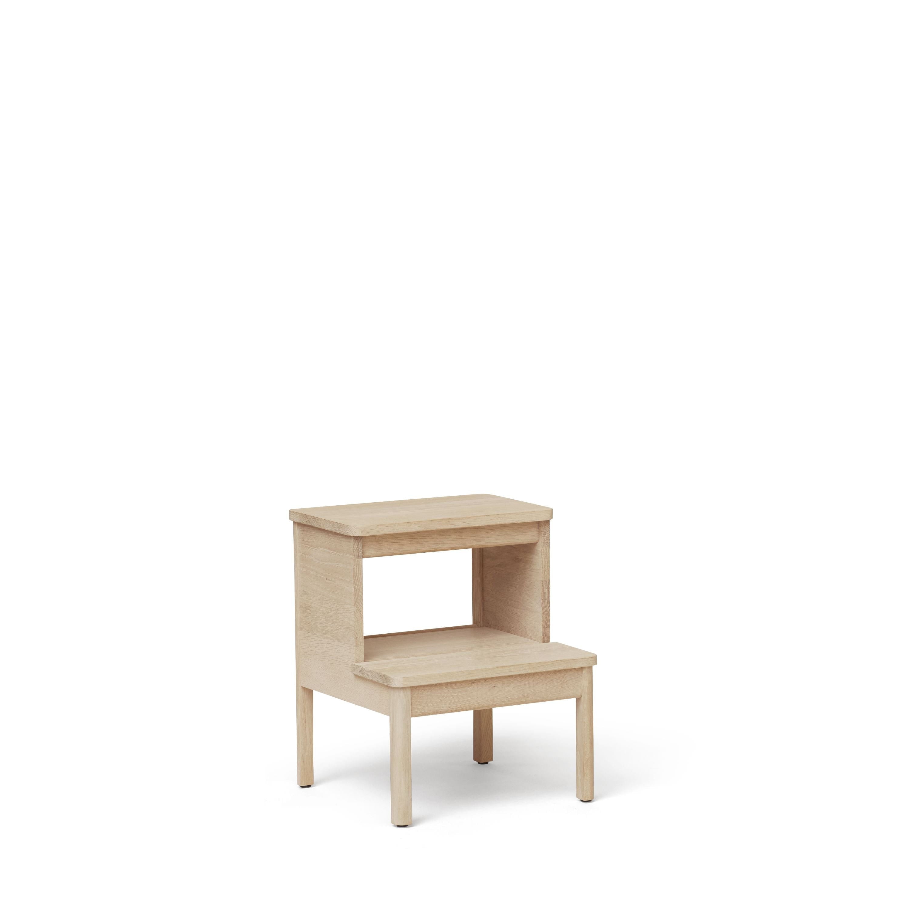 Form & Refine A Line Stepstool. White Oak