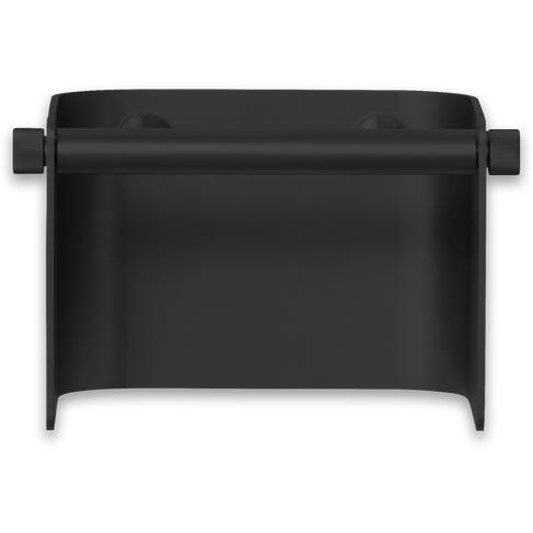 Form & Refine Porte-toile de toilette à arc. Acier noir