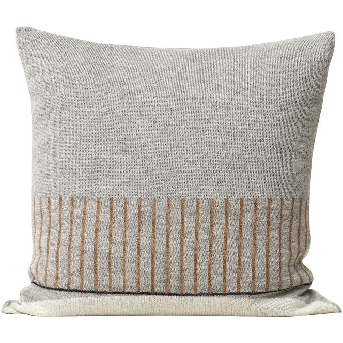 Form og avgrens Aymara Cushion 52x52 cm. Mønster grått