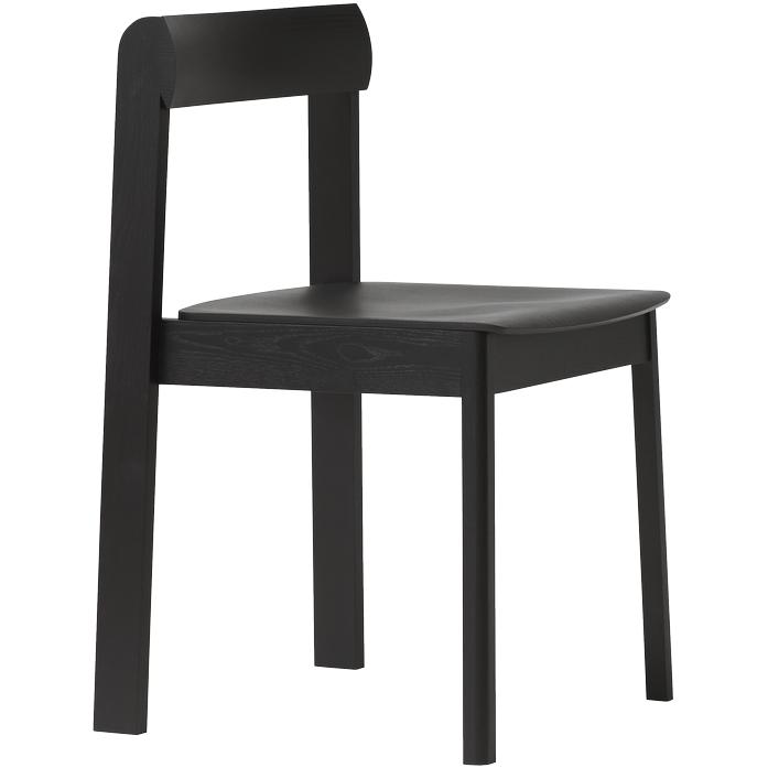 Form & Refine Blueprint -tuoli. Musta värjätty tammi