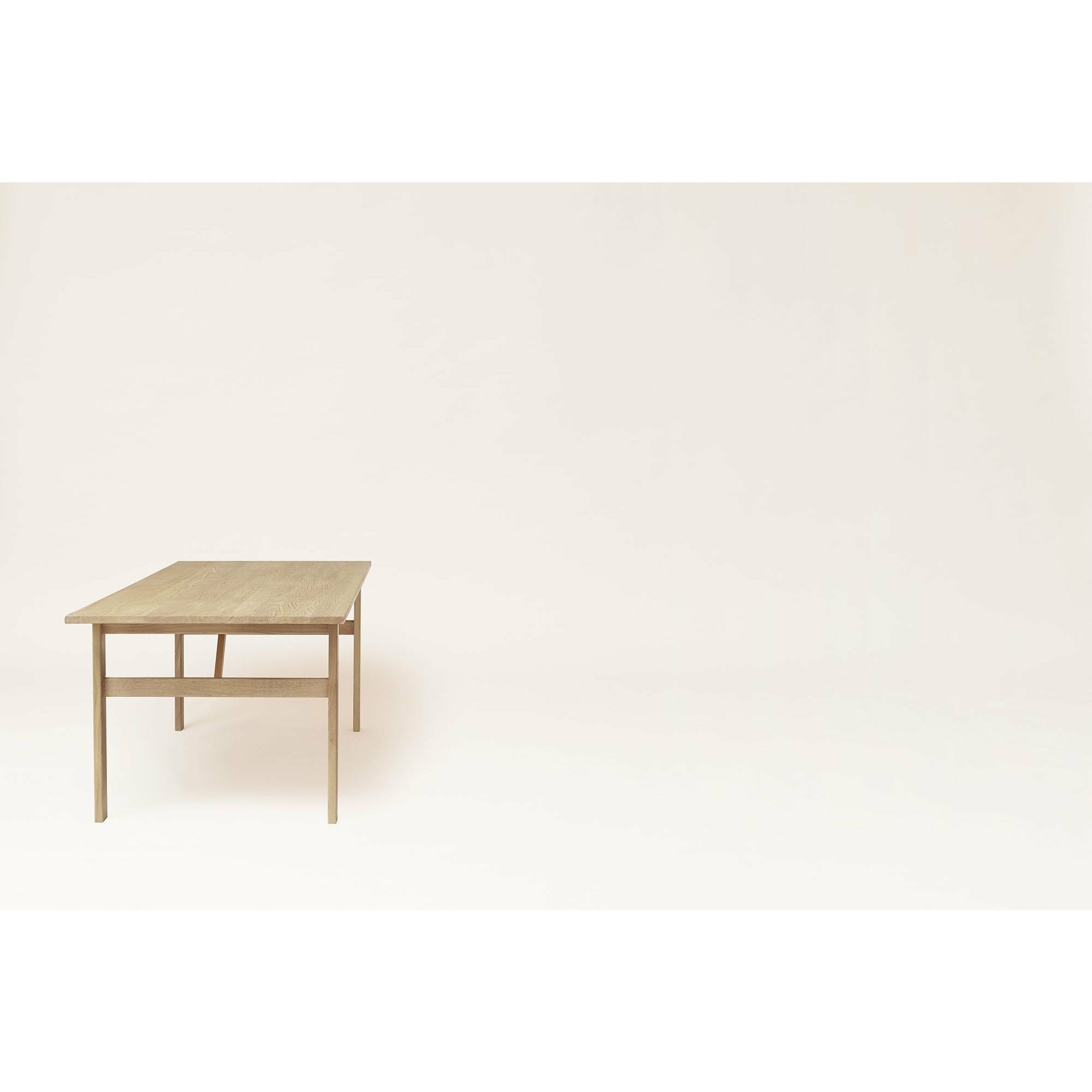Vorm en verfijn Damsbo Dining Table 245 cm, wit gepigmenteerd eiken