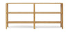 Forma e perfezionamento del ripiano foglia 2x3. Quercia