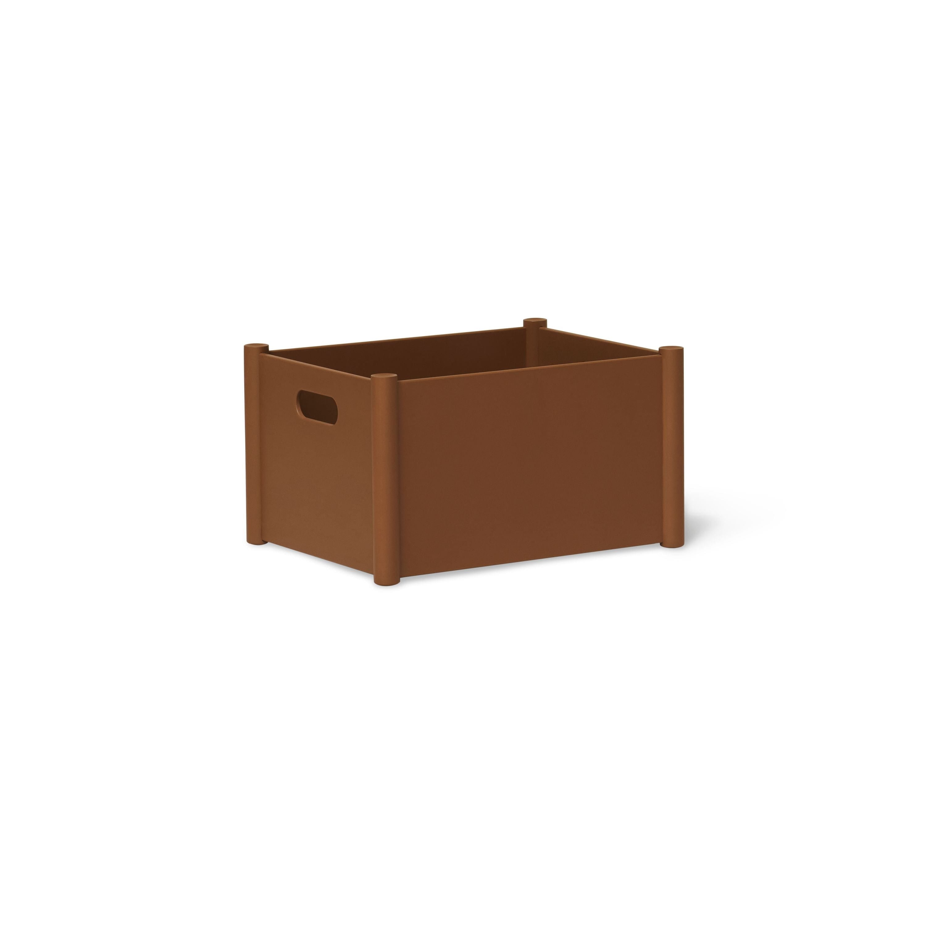 Form & Refine Pillar Storage Box Medium. Warm Grey