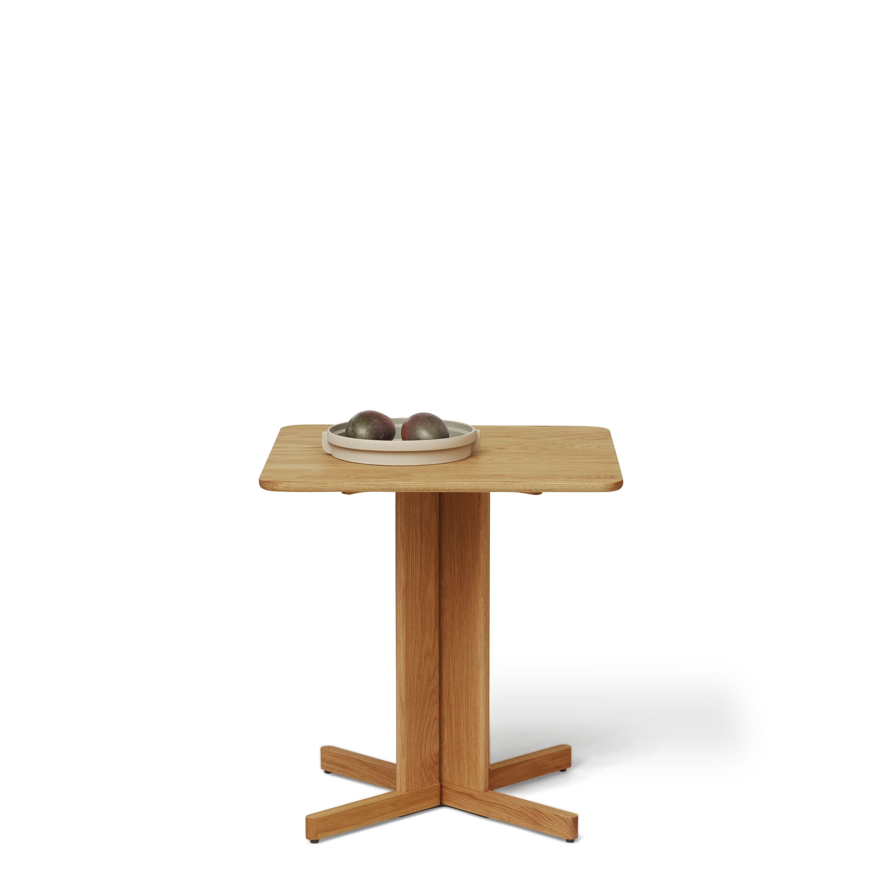 Form & Refine Quatrefoil Table 68x68 Cm. Oak