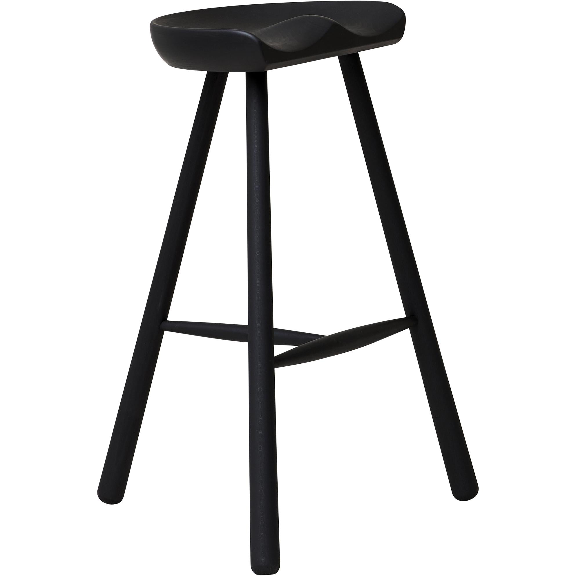 Form & Refine Skomager stol nr. 68. sort farvet bøg