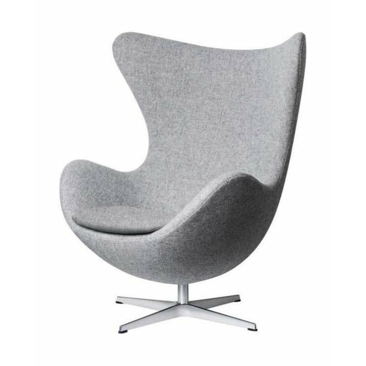 Fritz Hansen The Egg Lounge Chair Fabric, Hallingdal Grey