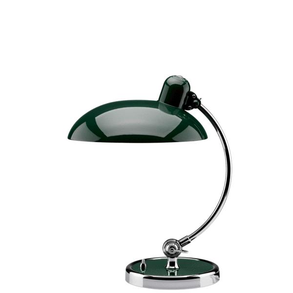Fritz Hansen Kaiser Idell Lámpara de mesa verde, Ø28 cm