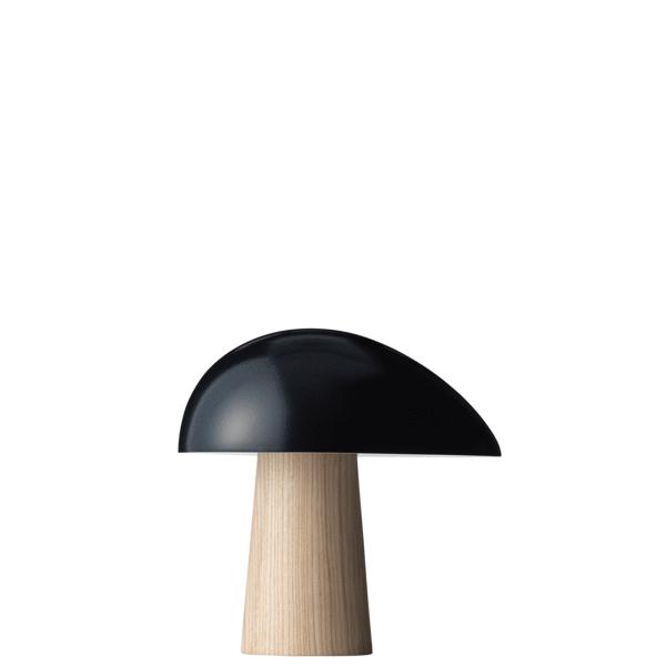 Lámpara de mesa de búho nocturno Fritz Hansen, azul de medianoche/ceniza