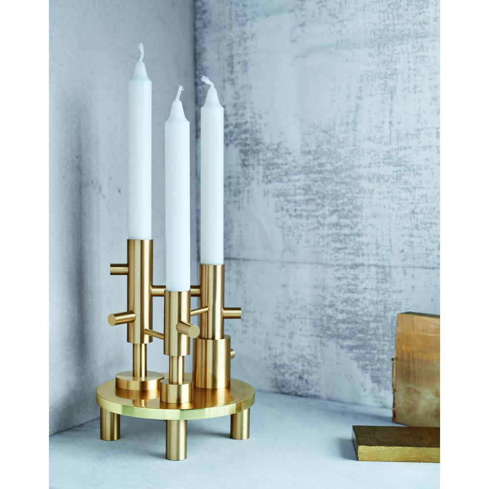 Fritz Hansen oggetti a lume di candela in ottone Ø16 cm