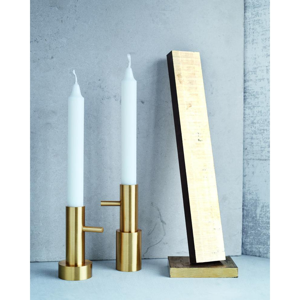 弗里茨·汉森对象蜡烛架黄铜，Ø4厘米