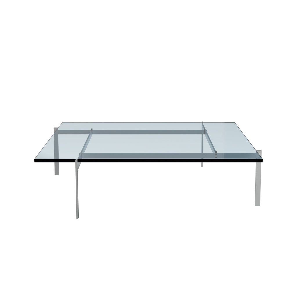Fritz Hansen PK61 Une table basse 120 cm, verre