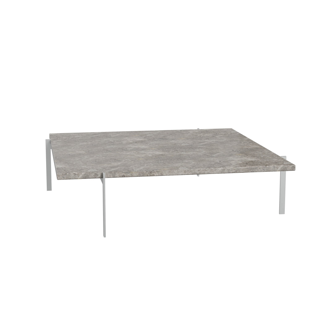 Fritz Hansen PK61 En soffbord 120 cm, grå brun marmor