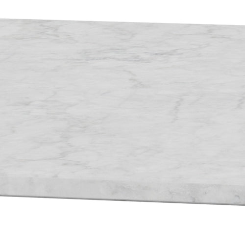 Fritz Hansen PK61 En sofabord 120 cm, hvid marmor Matt poleret