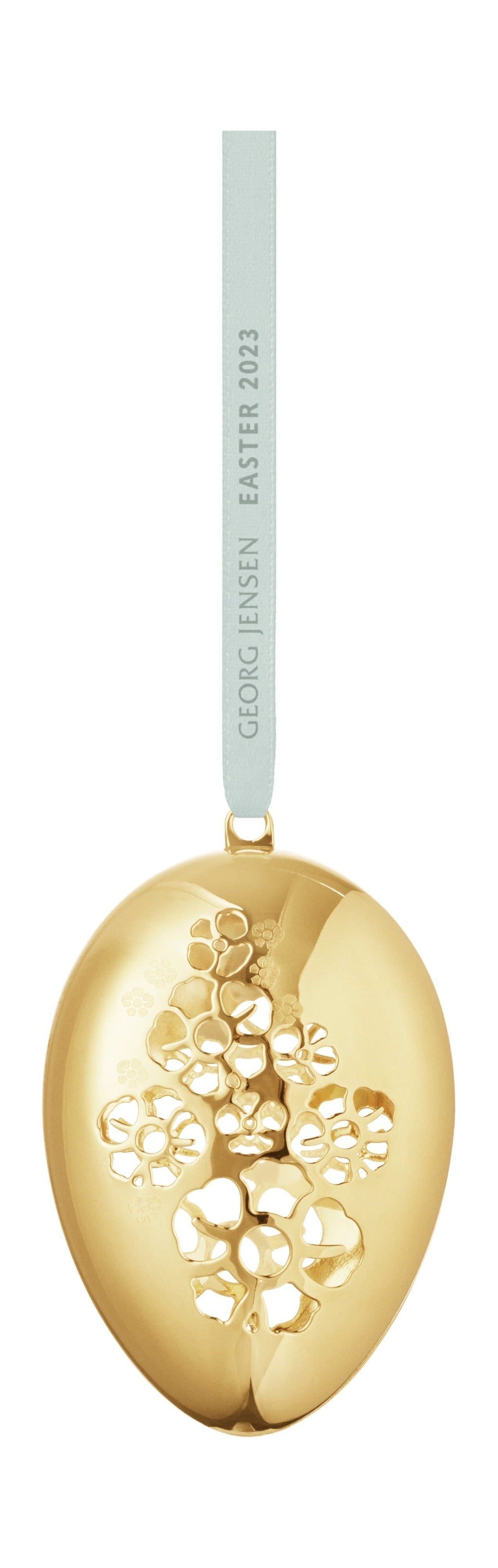Georg Jensen Easter Egg Ornament Gold 2023
