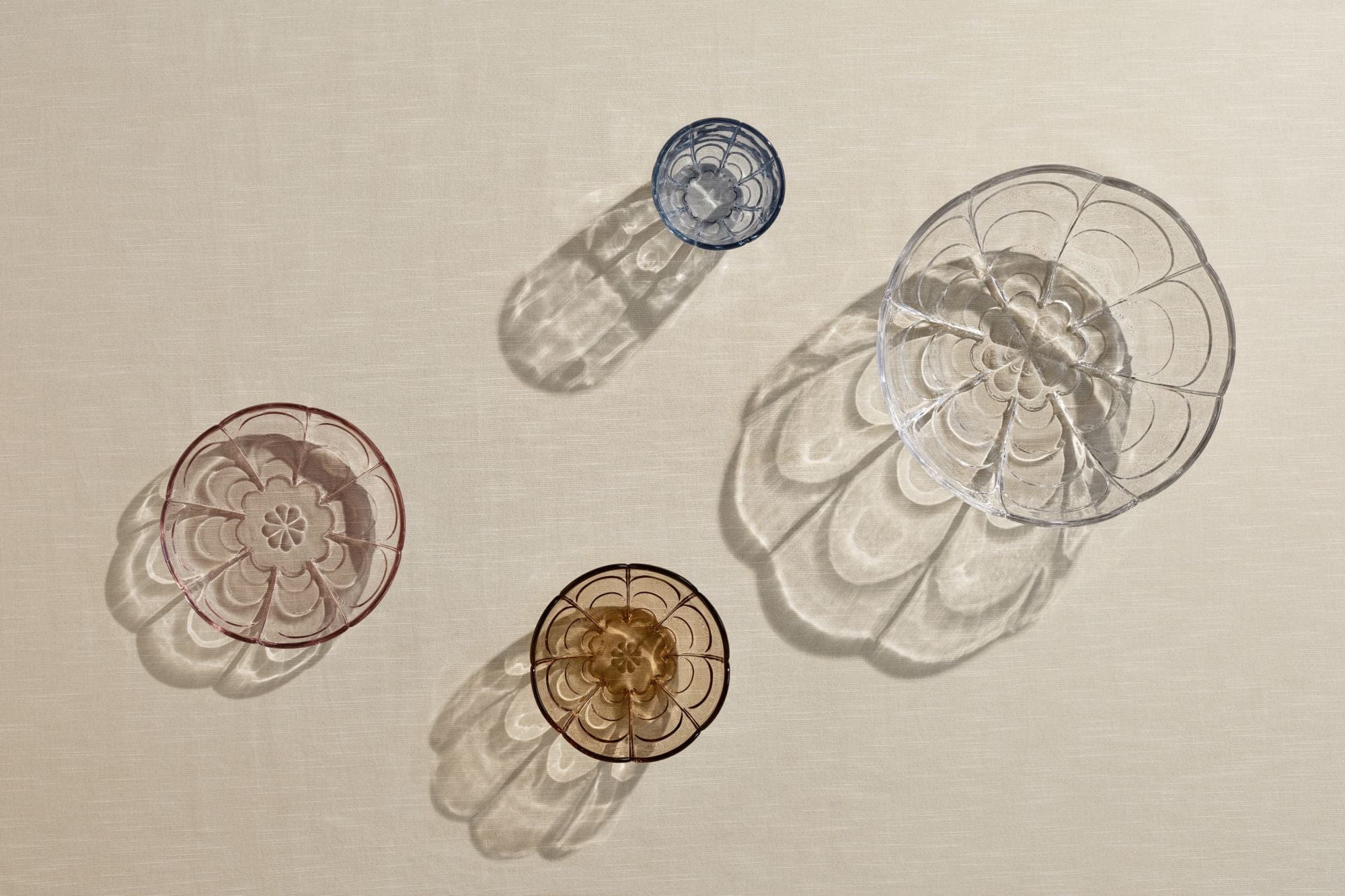 Holmegaard Plaques d'oeufs de Lily Small Oeuf de 2 Ø16 cm, rose
