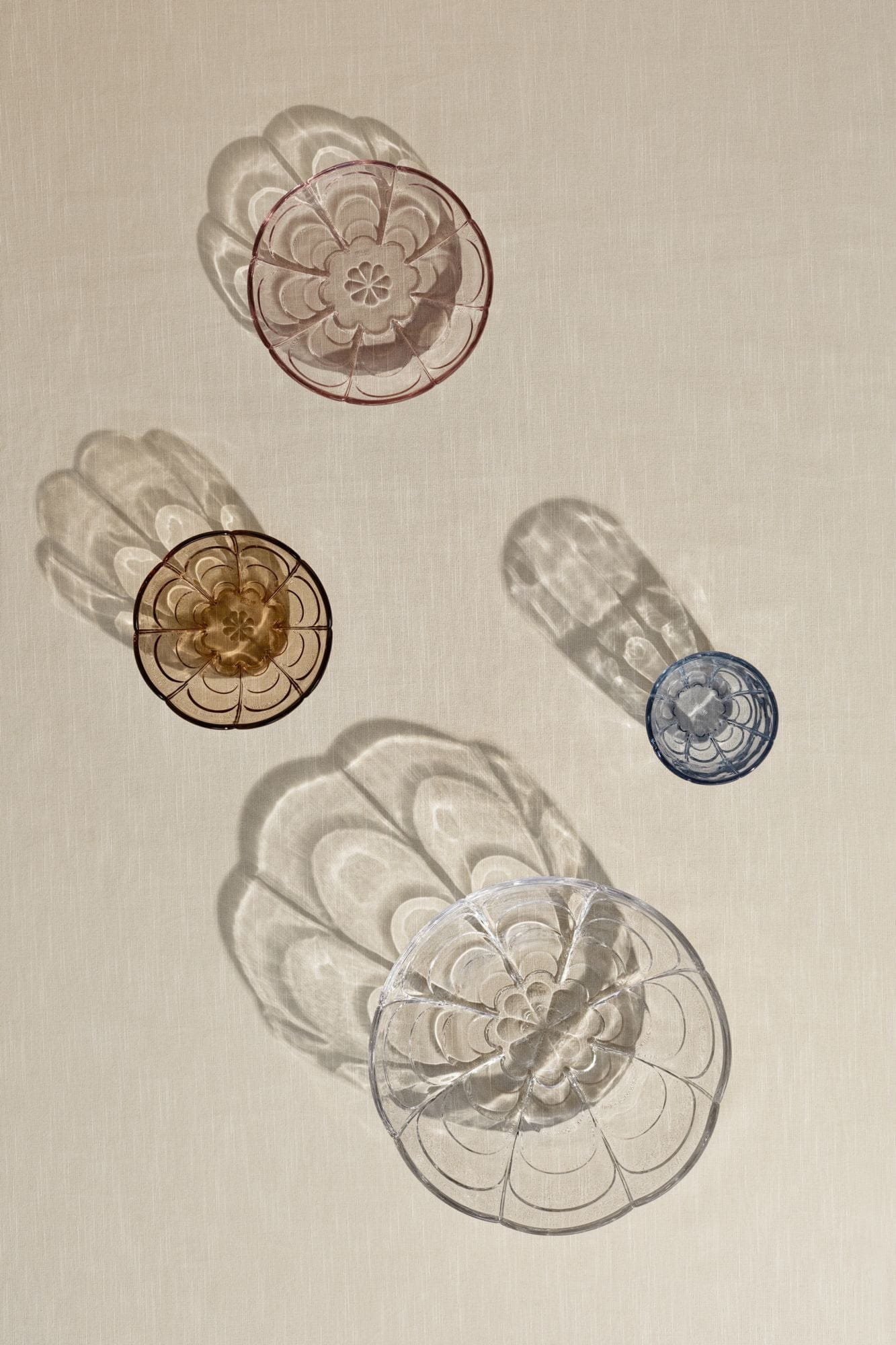 Holmegaard Plaques d'oeufs de Lily Small Oeuf de 2 Ø16 cm, rose