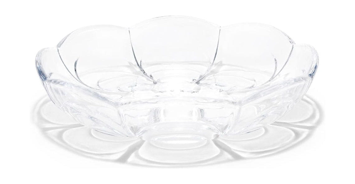 Holmegaard Lily Small Egg Plates Set Of 2 ø16 Cm, Clear