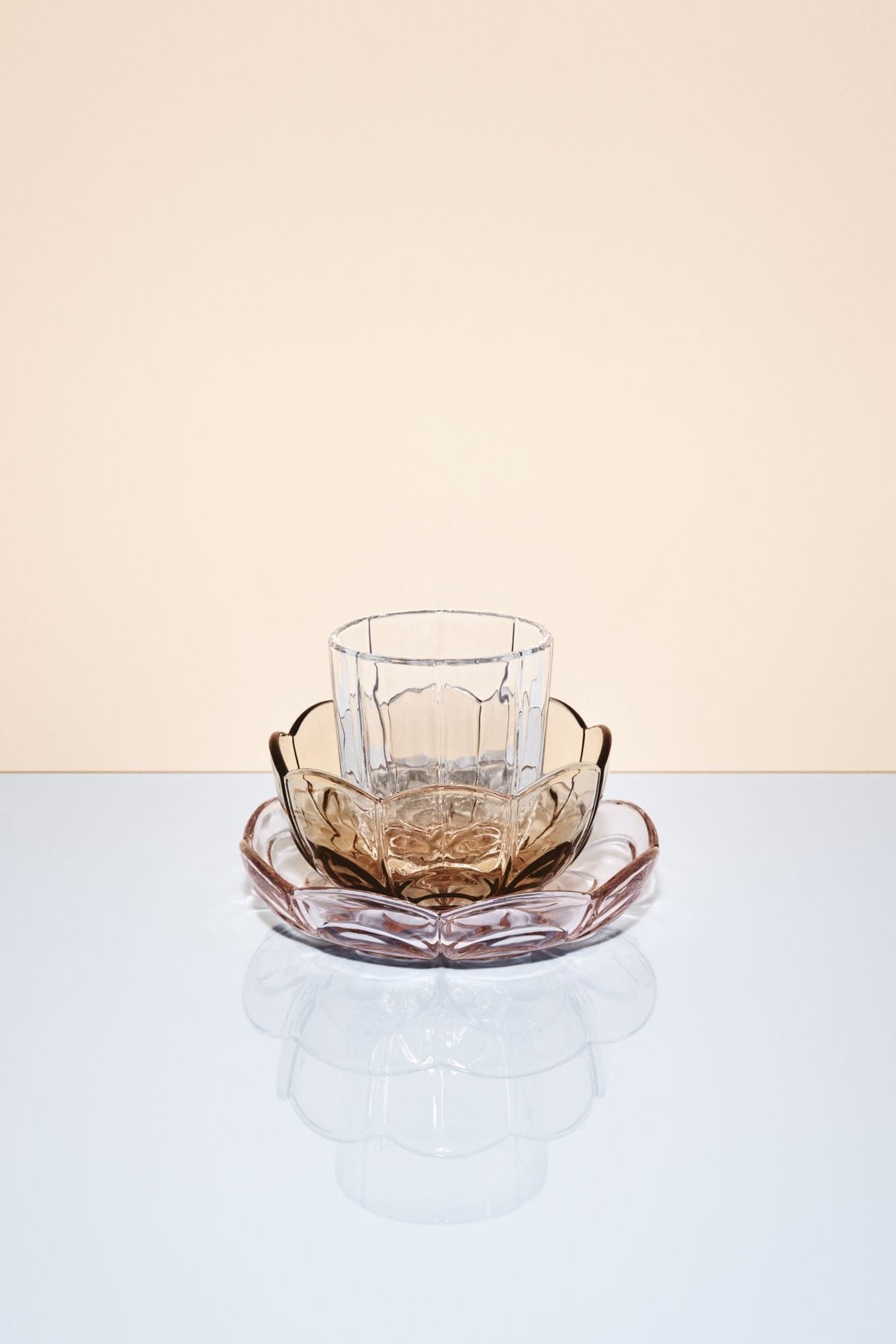 Holmegaard Lily Bowl -Set von 2 Ø13 cm, braun