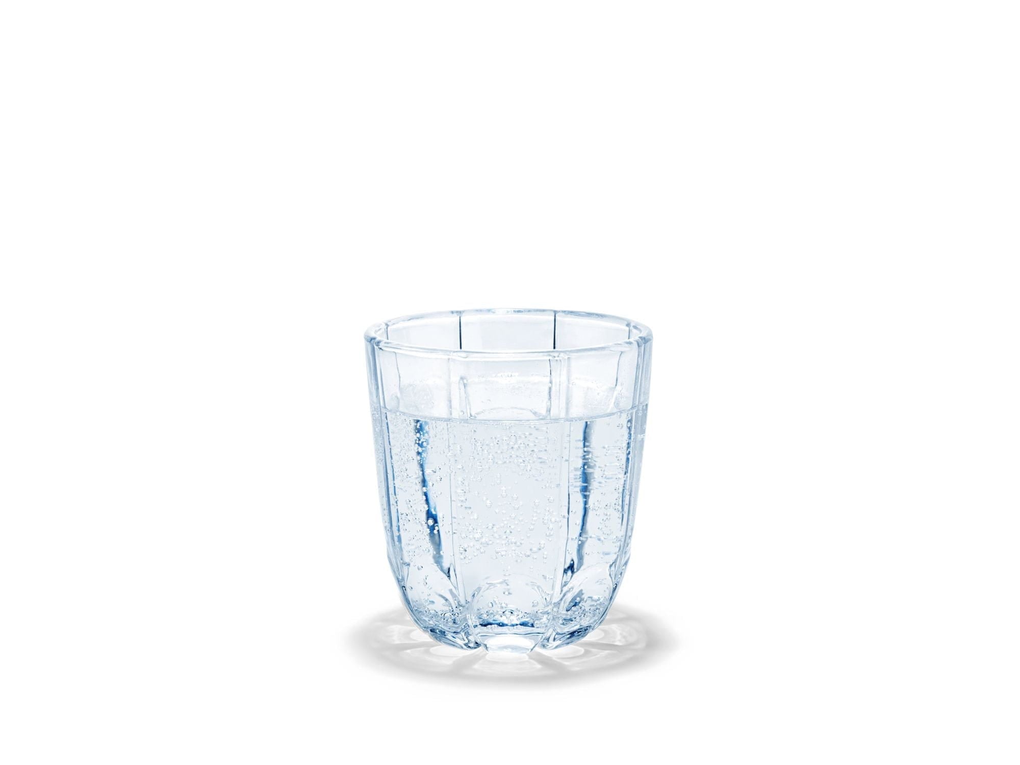 Holmegaard Lily Water Glass Set Of 2 320 Ml, Blue