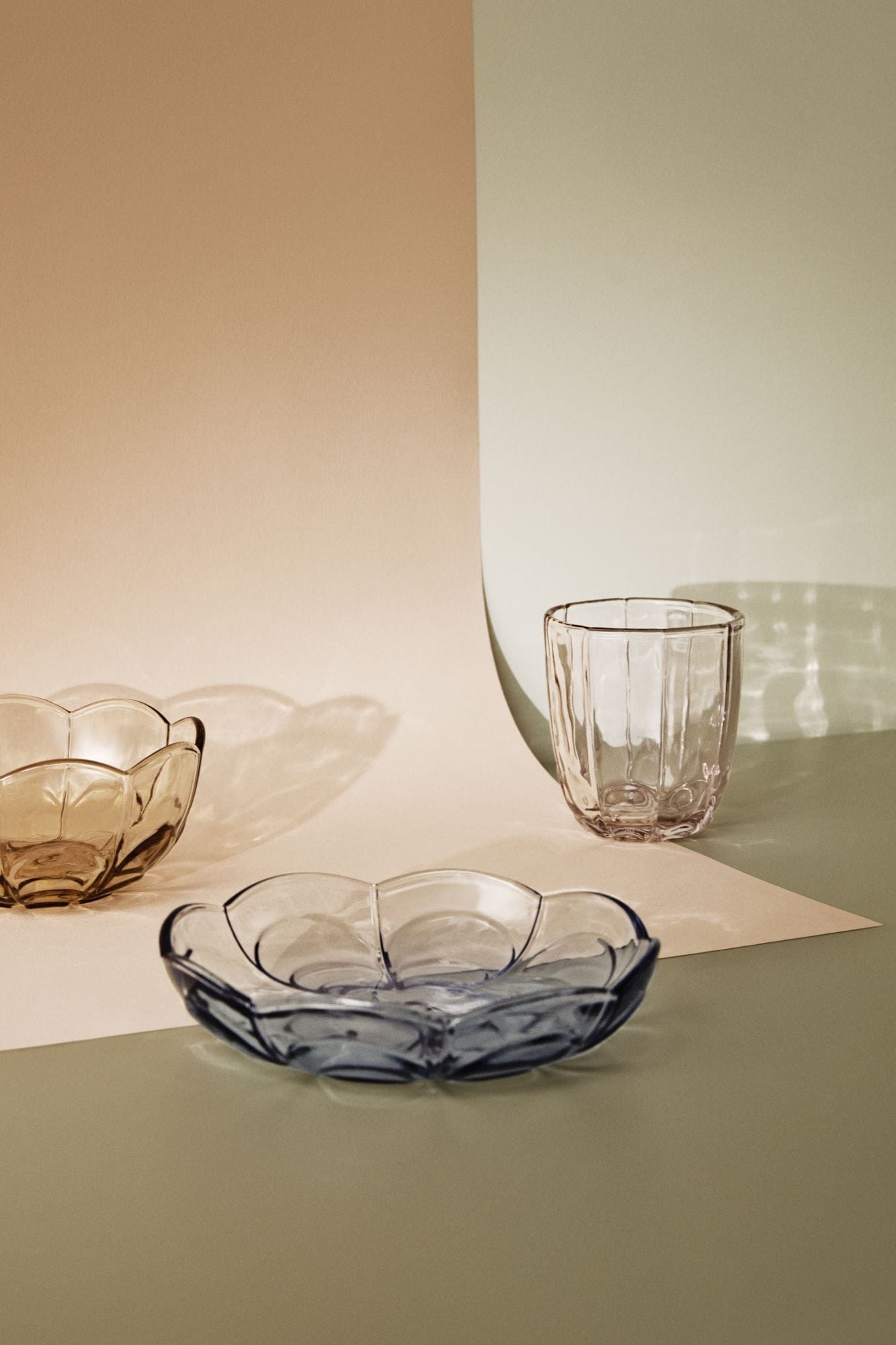 Holmegaard Lily Water Glass Set van 2 320 ml, roze