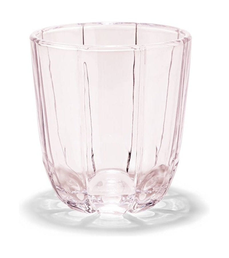 Holmegaard Lily Water Glass Set van 2 320 ml, roze