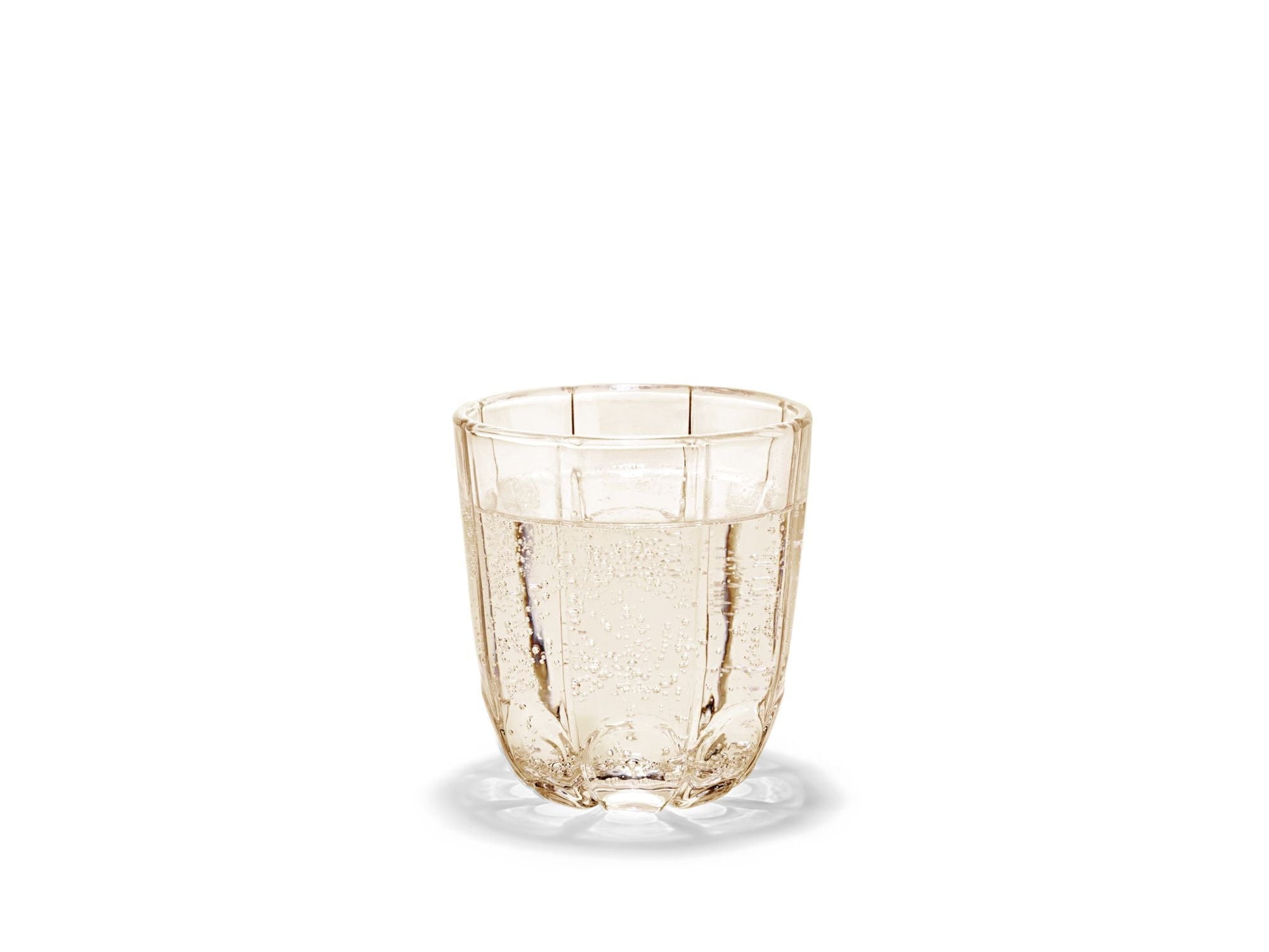 Juego de vidrio de agua Holmegaard Lily de 2 320 ml, marrón