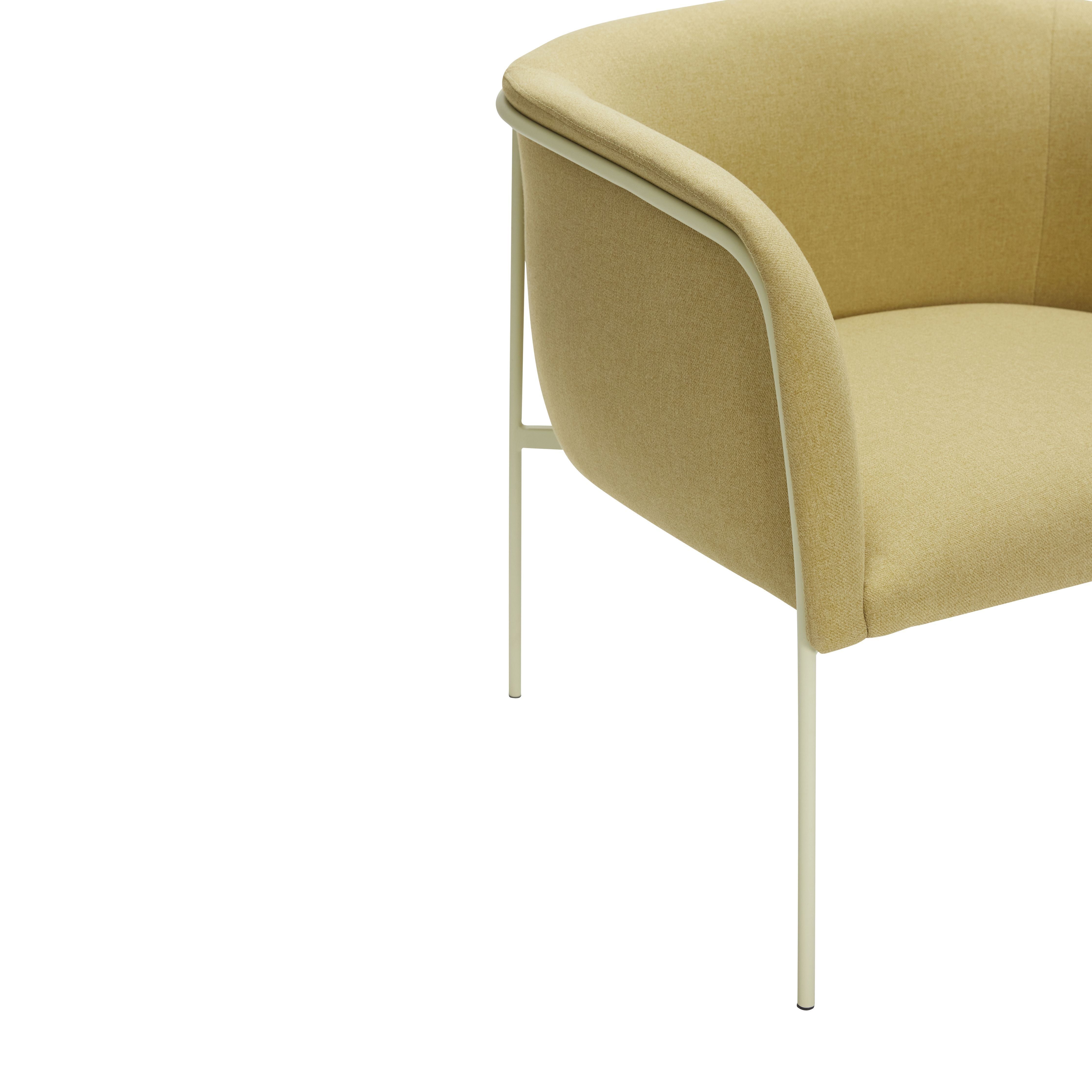 Hübsch Eyrie Lounge Chair, Yellow